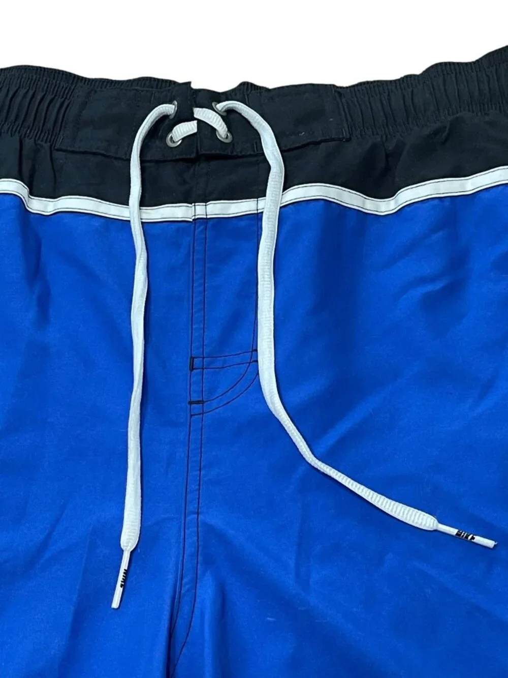 Nike Men's Blue & Black Swim Shorts W/ Inner Liner Size 36